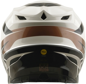 Casque cross Troy Lee Designs SE5 Polycarbonate Stand Beige 2026 Derrière