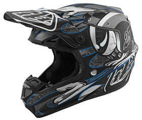 Casque cross Troy Lee Designs SE4 Composite Eyeball Noir