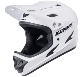 Casque vélo Kenny Downhill Blanc 2026 Côté