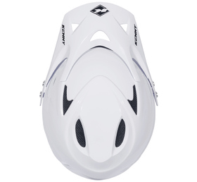 Casque vélo Kenny Downhill Blanc 2026 Dessus