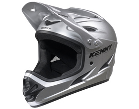 Casque vélo Kenny Downhill Silver 2027 Côté