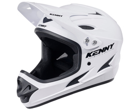 Casque vélo Kenny Downhill White 2027 Côté
