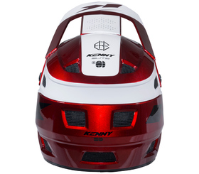Casque vélo Kenny Elite Candy Red 2026 Derrière