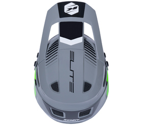 Casque vélo Kenny Elite Grey 2026 Dessus