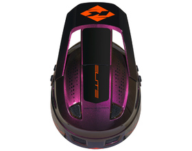 Casque vélo Kenny Elite Orange Chameleon 2027 Dessus