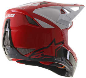 Casque VTT Alpinestars Missile Pro Rouge Dos