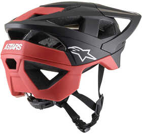 Casque VTT Alpinestars Vector Pro Atom Rouge Derrière