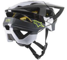 Casque VTT Alpinestars Vector Tech Pilot Noir-Gris Derrière