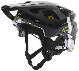 Casque VTT Alpinestars Vector Tech Pilot Noir-Gris