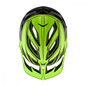Casque VTT Troy Lee Designs A3 Lines Yellow Fluo (4)