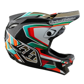 Casque VTT Troy Lee Designs D4 Carbon Frames Gold (2)