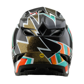 Casque VTT Troy Lee Designs D4 Carbon Frames Gold (3)