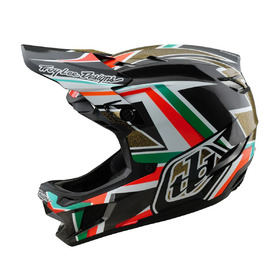 Casque VTT Troy Lee Designs D4 Carbon Frames Gold