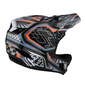 Casque VTT Troy Lee Designs D4 Carbon Low Rider Grey (2)