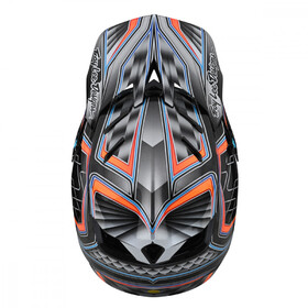 Casque VTT Troy Lee Designs D4 Carbon Low Rider Grey (4)