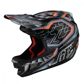 Casque VTT Troy Lee Designs D4 Carbon Low Rider Grey