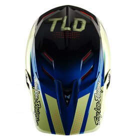 Casque VTT Troy Lee Designs D4 Composite Drip Yellow Fluo (4)