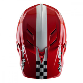 Casque VTT Troy Lee Designs D4 Polyacrylite Fifty Red (4)