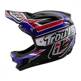 Casque VTT Troy Lee Designs D4 Polyacrylite Linear Black