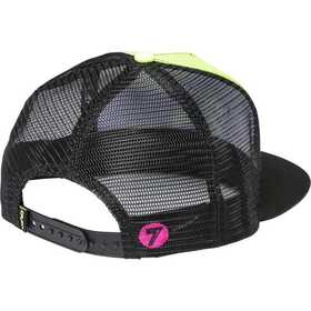 Casquette Seven Ignite Jaune Fluo Dos