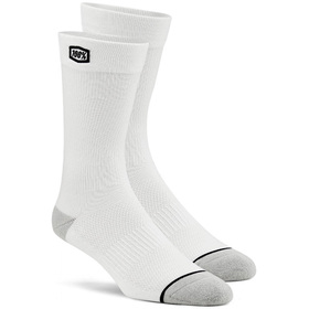 Chaussettes 100% Solid Blanc