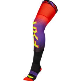 Chaussettes cross FXR Riding Rouge-Violet 2026