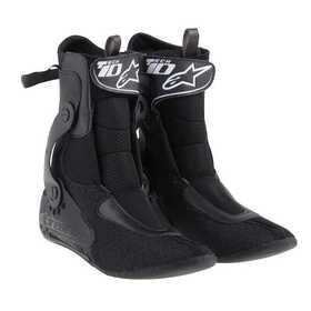 Chaussons pour Bottes cross TECH 10 - Alpinestars Noir