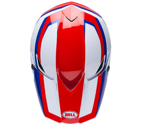 Casque cross Enfant Bell MX-10 Mips Dyno Rouge 2026 Dessus