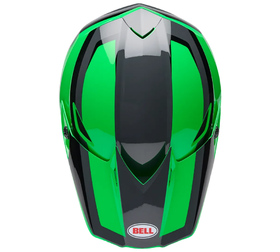 Casque cross Enfant Bell MX-10 Mips Dyno Vert 2026 Dessus