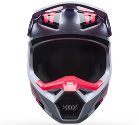 Casque cross Enfant Fox V1 Draft Blanc 2027 Devant