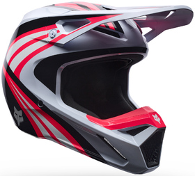 Casque cross Enfant Fox V1 Draft Blanc 2027