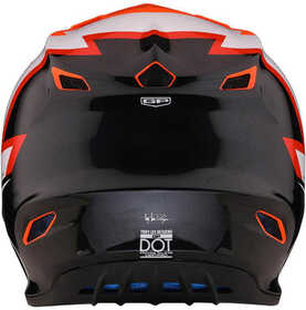 Casque cross Enfant Troy Lee Designs GP Volt Orange 2023 Derrière