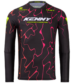 Maillot cross Enfant Kenny Performance Wave Black 2026