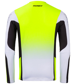 Maillot cross Enfant Kenny Performance Yellow 2026 Dos