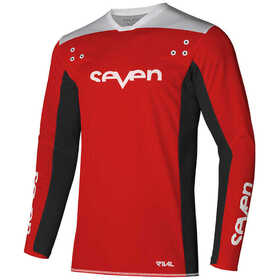 Maillot cross Enfant Seven Rival Staple Rouge 2024