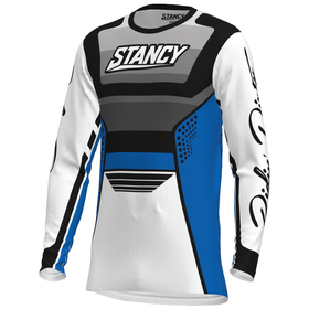Maillot cross Enfant Stancy Vibe Stripes Bleu 2026