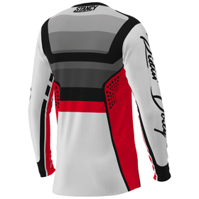 Maillot cross Enfant Stancy Vibe Stripes Rouge 2026 Dos