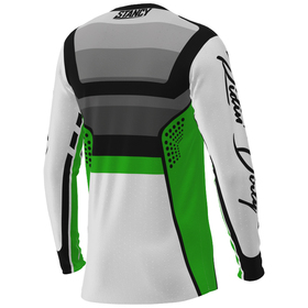 Maillot cross Enfant Stancy Vibe Stripes Vert 2026 Dos