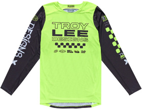 Maillot cross Enfant Troy Lee Designs GP Pro Standard Jaune Fluo 2026