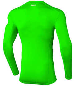 Maillot compression Seven Zero Vert Fluo 2024 Dos