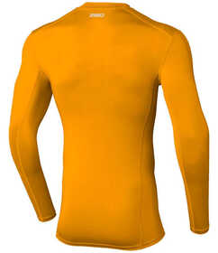 Maillot compression Seven Zero Orange 2024 Dos