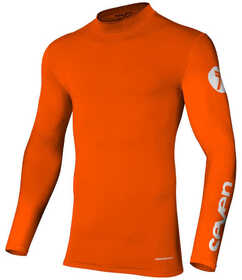 Maillot compression Seven Zero Orange Fluo 2024