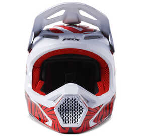 Casque cross Enfant Fox V1 Goat Rouge Devant