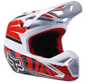 Casque cross Enfant Fox V1 Goat Rouge