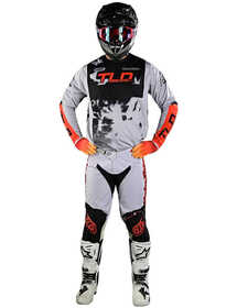 Tenue cross Troy Lee Designs GP Astro Gris