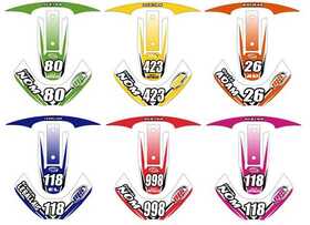 sticker casque quad nominatif