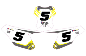 Fonds de plaque Speedline Triumph Blanc
