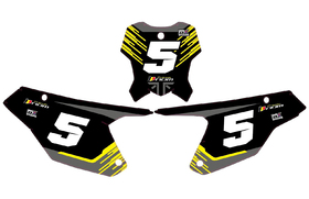 Fonds de plaque Speedline Triumph Noir