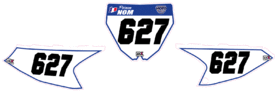 Fonds de plaque - Standard 65 YZ à partir de 2018 - Blanc.GIF