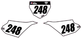 Fonds de plaque - Standard 85 YZ à partir de 2022 - Blanc.GIF